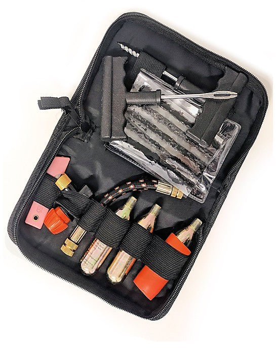 KIT COMPATTO RIPARA GOMME TUBELESS OJ TUBELESS TYRE REPAIR KIT