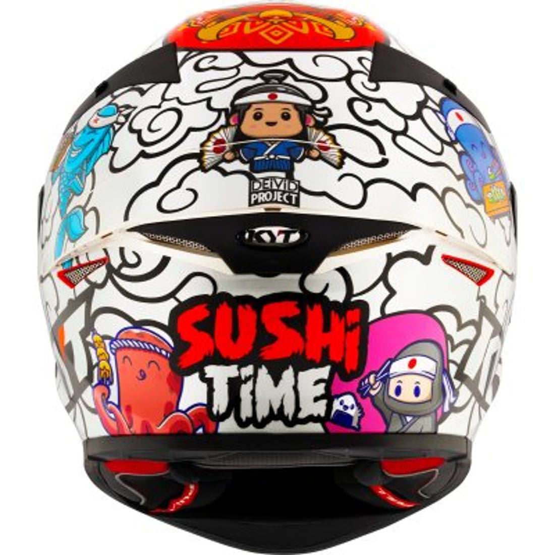 CASCO INTEGRALE KYT TT-REVO SUSHI TIME