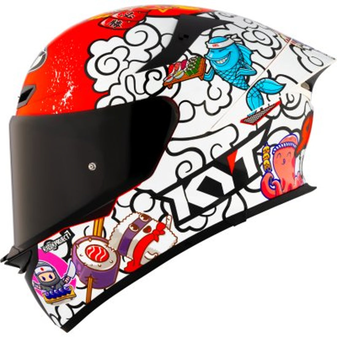 CASCO INTEGRALE KYT TT-REVO SUSHI TIME