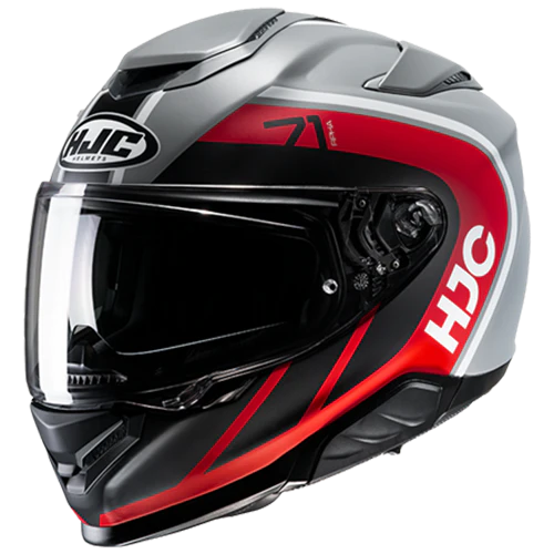 Casco integrale HJC RPHA 71 MAPOS - grigio/rosso/nero