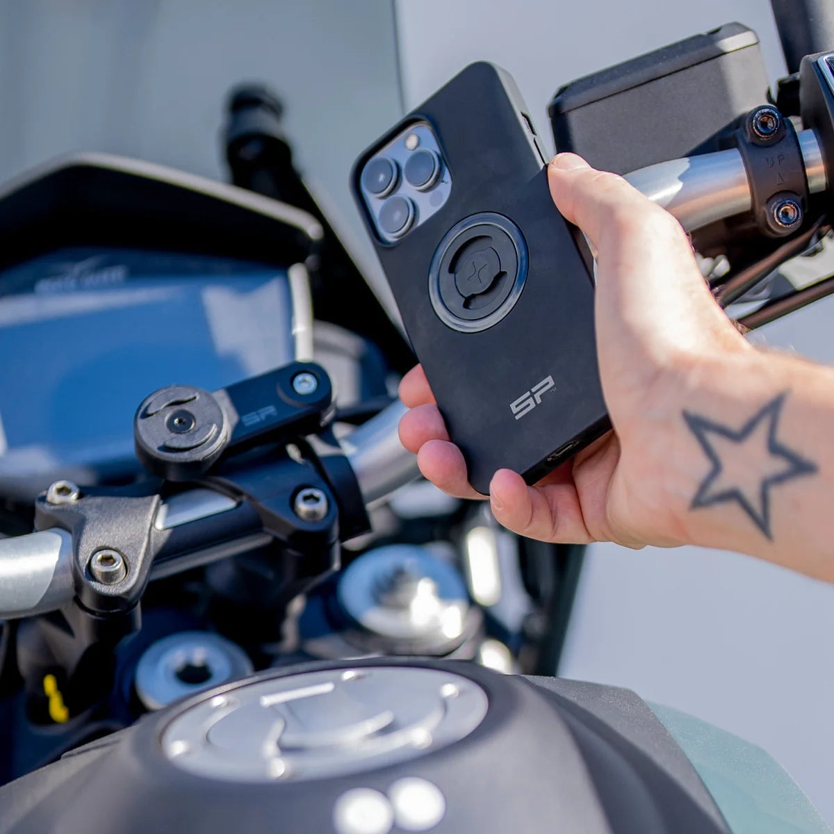 ATTACCO PER MANUBRIO SP-CONNECT MOTO MOUNT LT