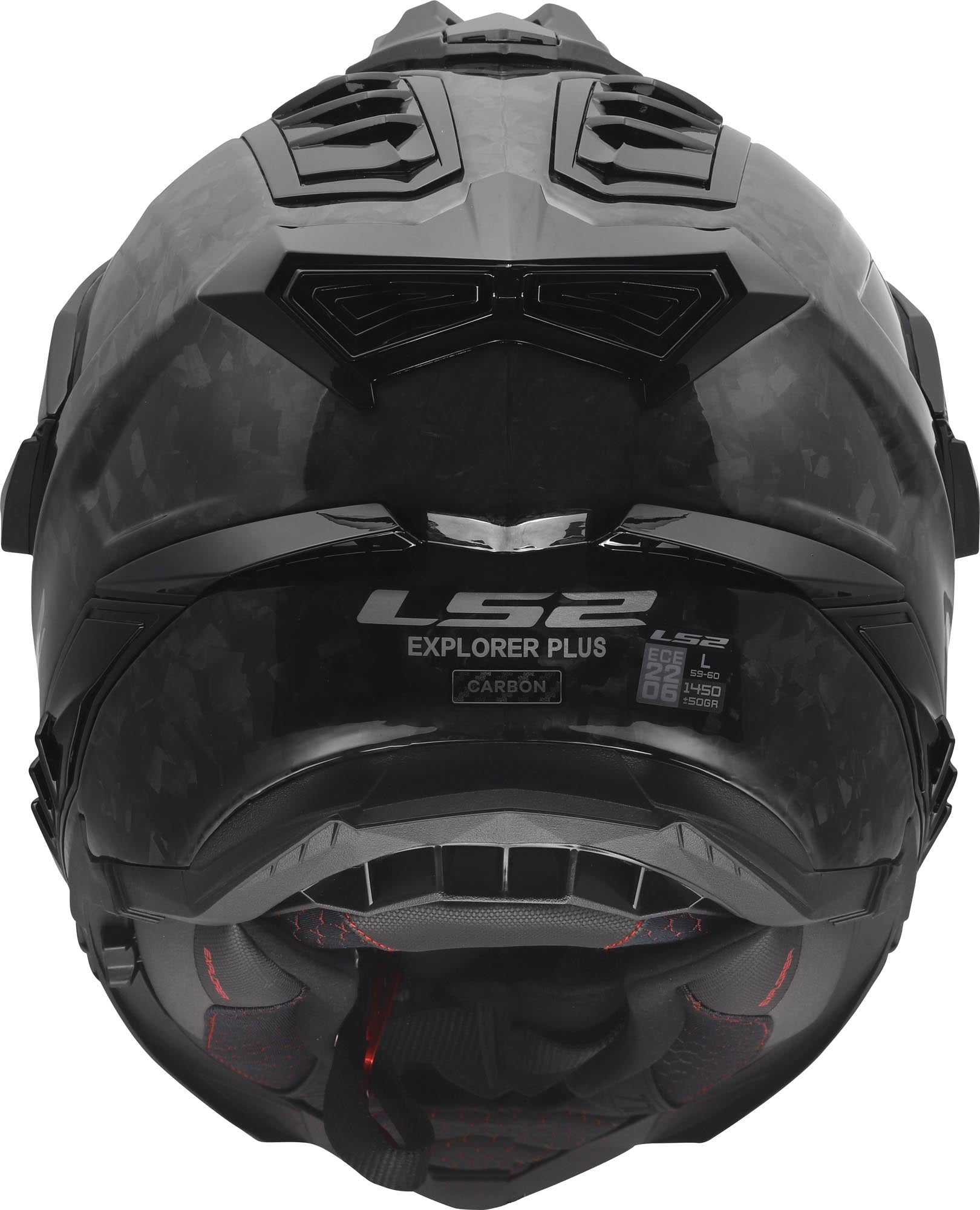 CASCO INTEGRALE ENDURO LS2 EXPLORER CARBONIO FORGIATO