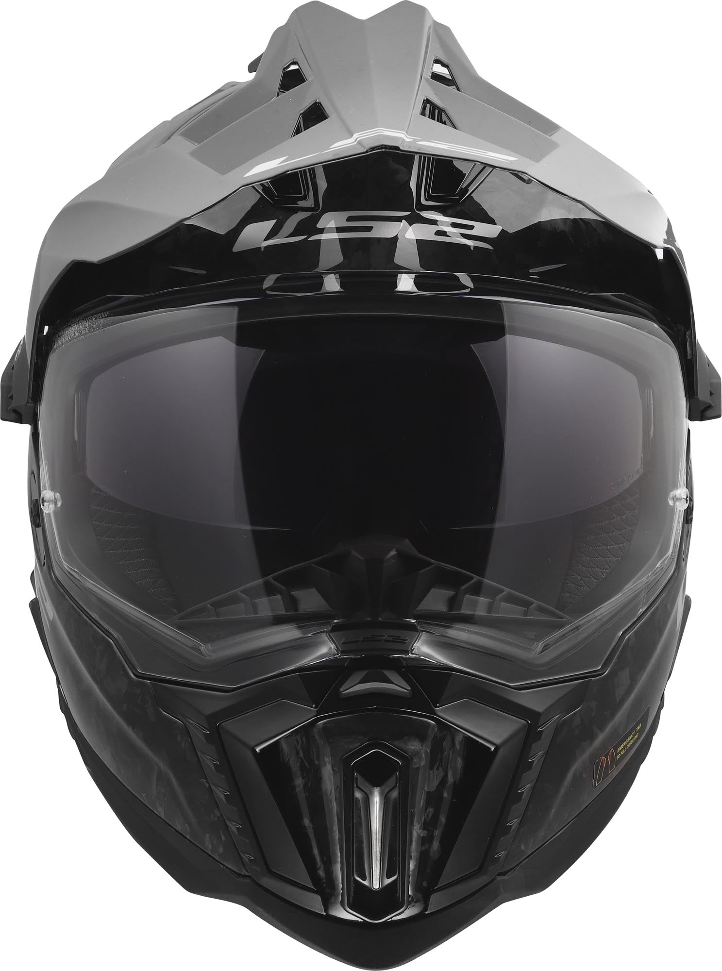 CASCO INTEGRALE ENDURO LS2 EXPLORER CARBONIO FORGIATO