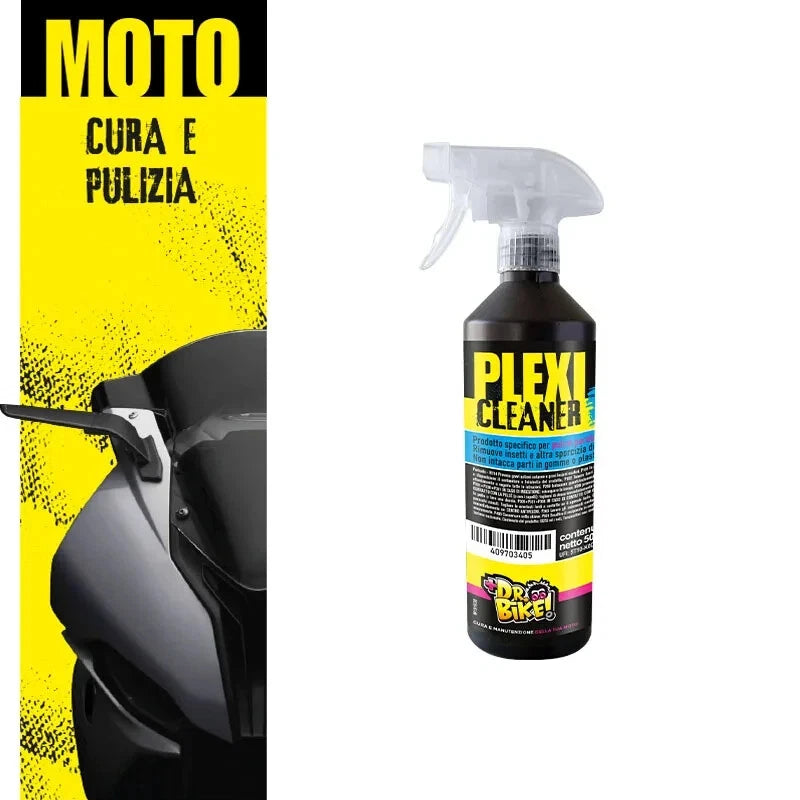 PULITORE CARENATURE E CUPOLINI DR.BIKE PLEXI CLEANER 500ML