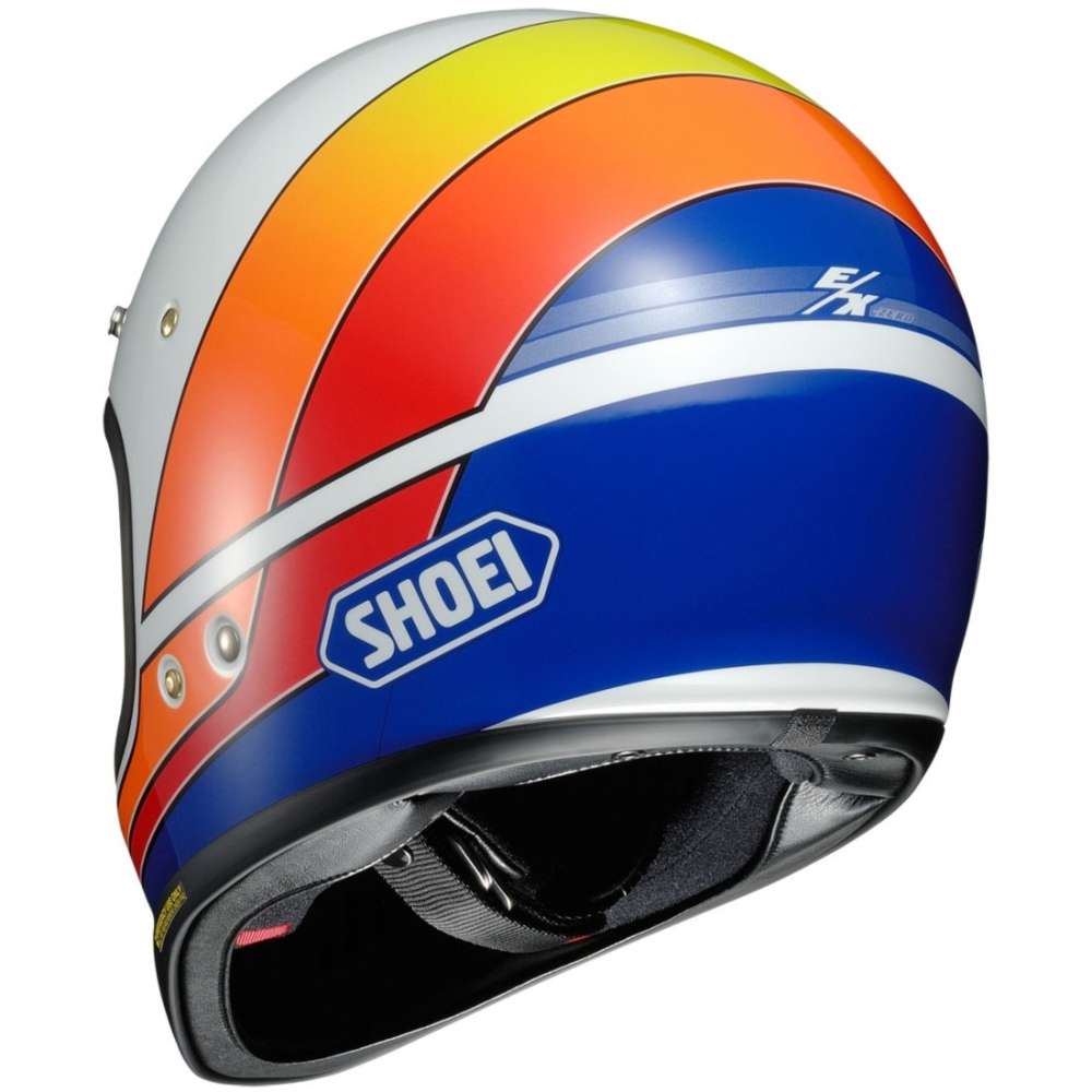 Casco integrale SHOEI EX-Zero Equation TC-2 - bianco/blu/rosso/arancio/giallo