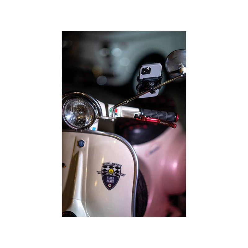 SUPPORTO SMARTPHONE SP-CONNECT BUNDLE SCOOTER CON MORSETTO UNIVERSALE