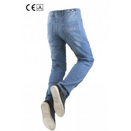 OJ EXPERIENCE MAN MOTORCYCLE JEANS with protections - BLUE