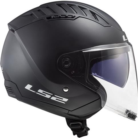 Casco moto jet LS2 OF600 COPTER II - nero opaco