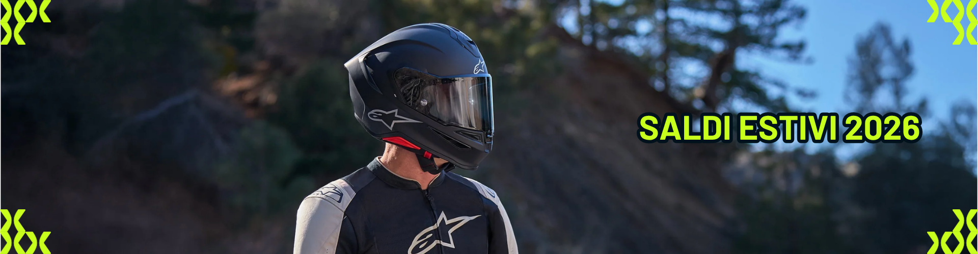 Caschi Moto Fino al -70%