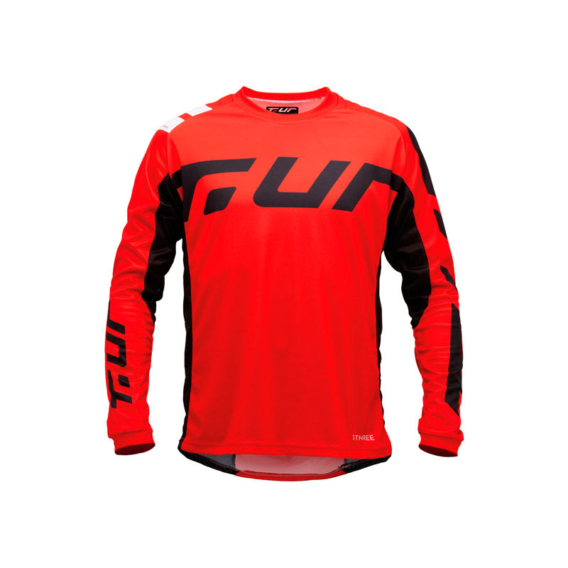 MAGLIA T-THREE RED/WHITE