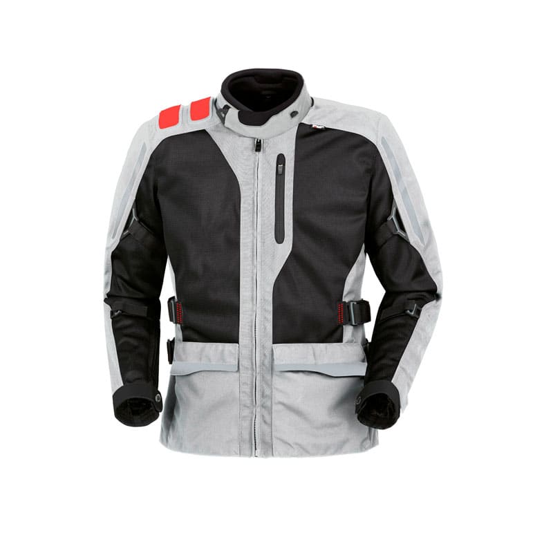 GIACCA J-FOUR LIGHT GREY/RED