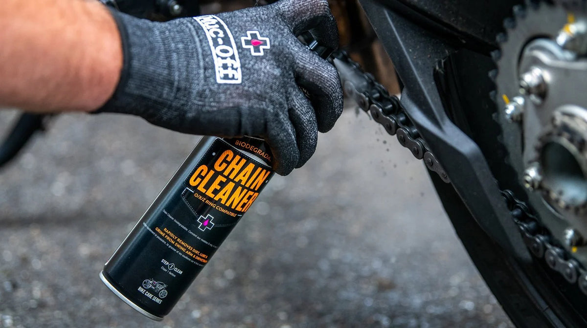 PULITORE CATENA MOTO MUC-OFF MOTORCYCLE CHAIN CLEANER 400ML