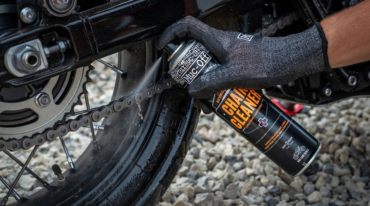 PULITORE CATENA MOTO MUC-OFF MOTORCYCLE CHAIN CLEANER 400ML