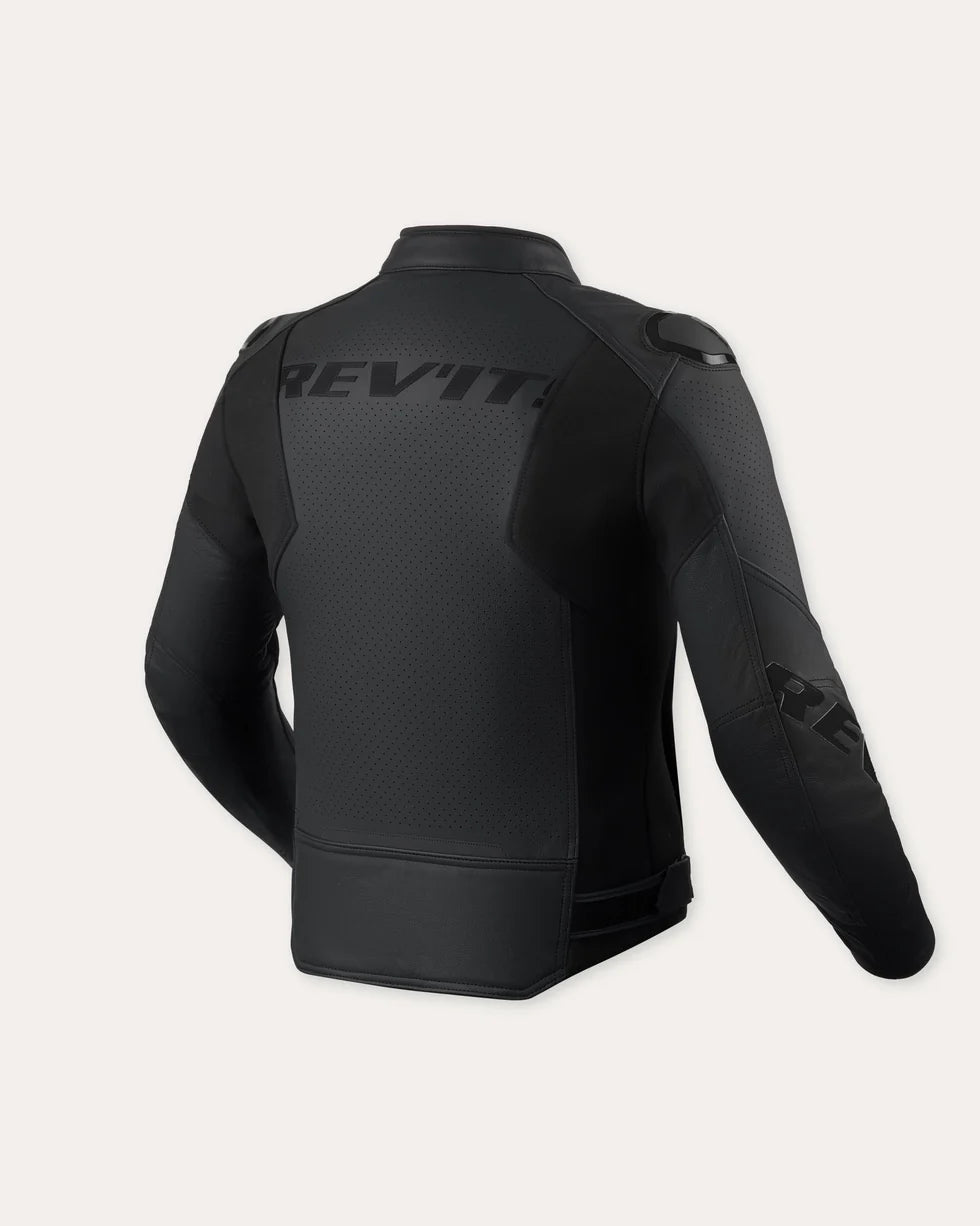 GIACCA IN PELLE REV'IT! QUADRATIC