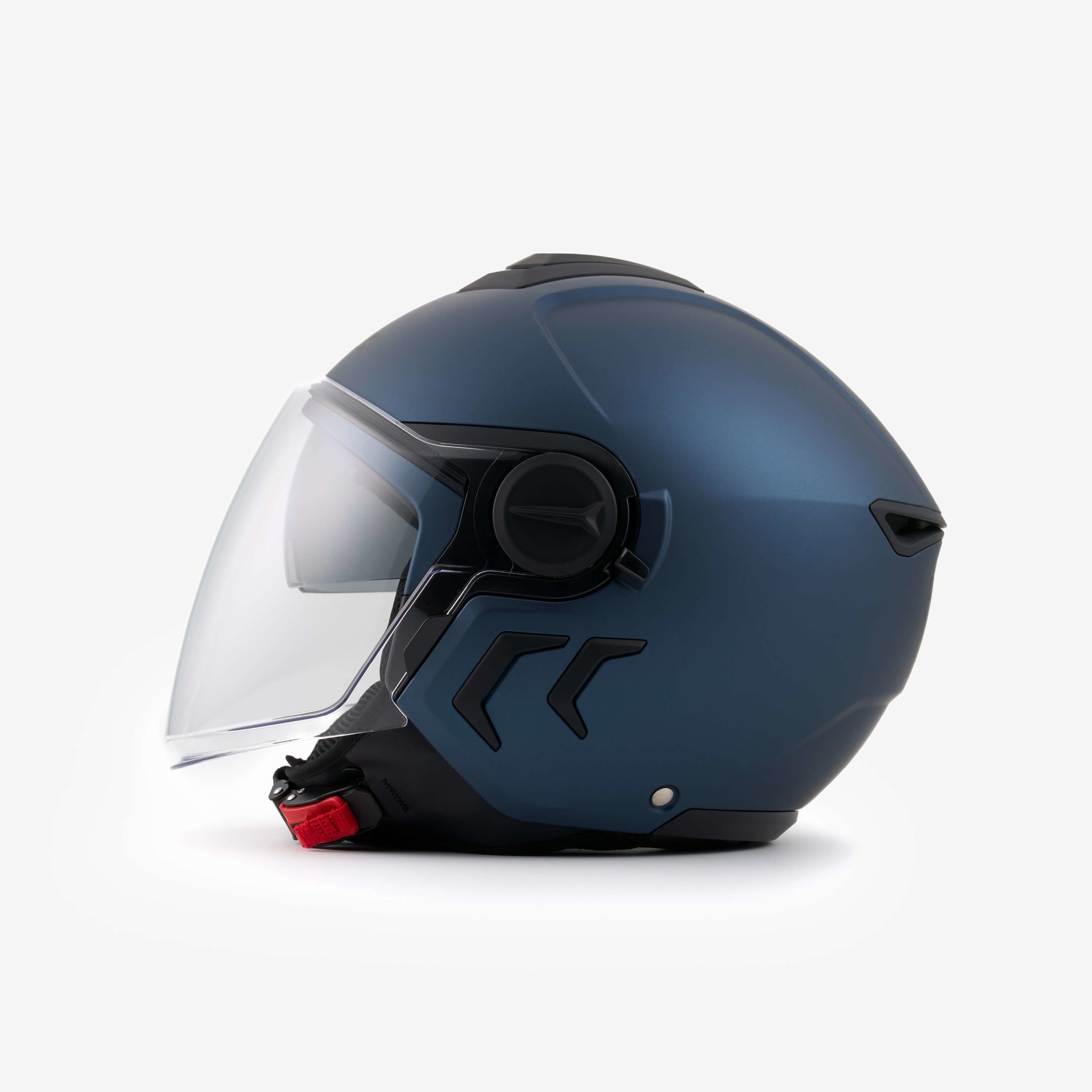 CASCO DEMI-JET BLAUER HT DJ-01 MONO
