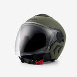 CASCO DEMI-JET BLAUER HT DJ-01 MONO