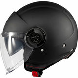 CASCO JET MT HELMETS VIALE SV S PURE A1 MATT