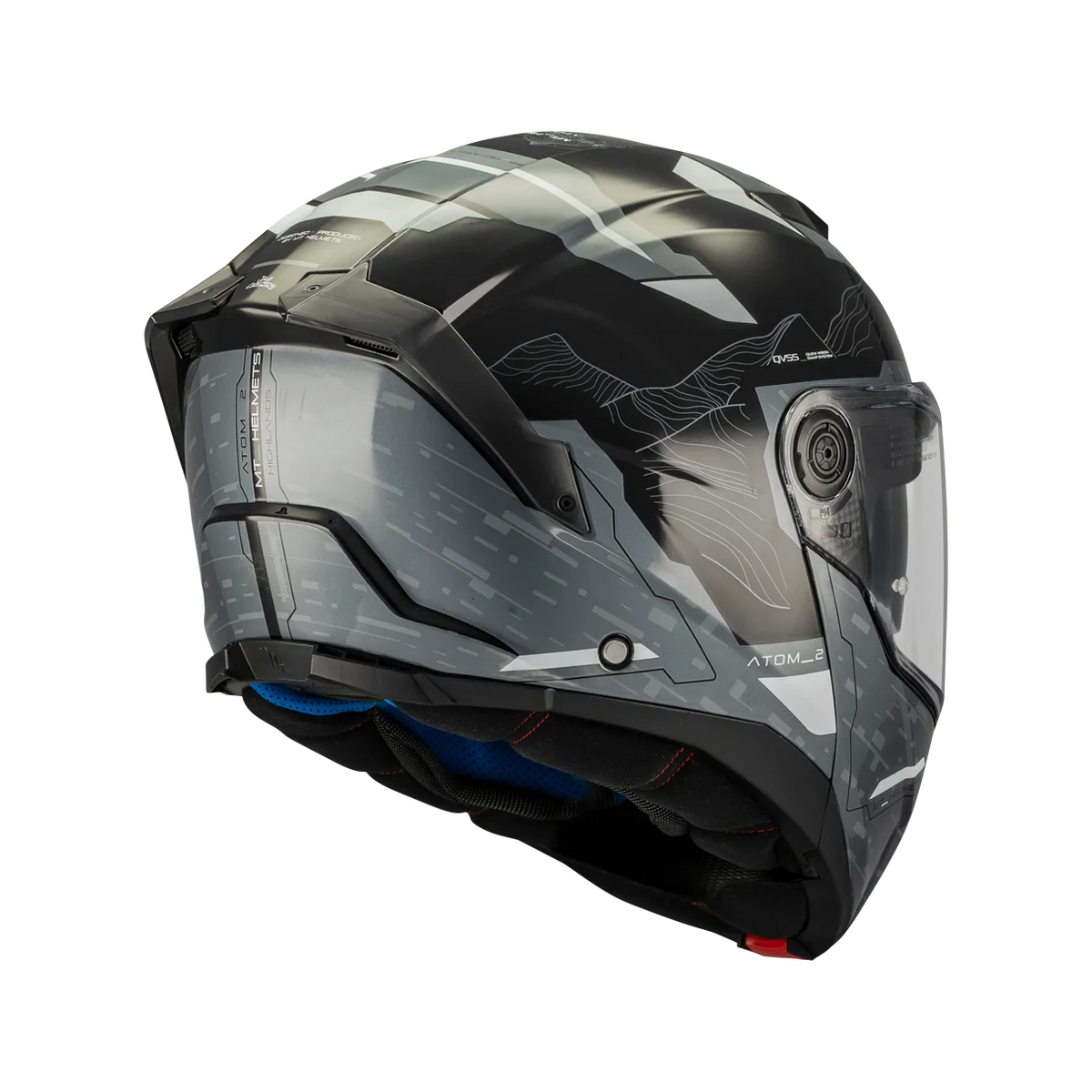 CASCO MODULARE MT HELMETS ATOM 2 SV HIGHLANDS C6