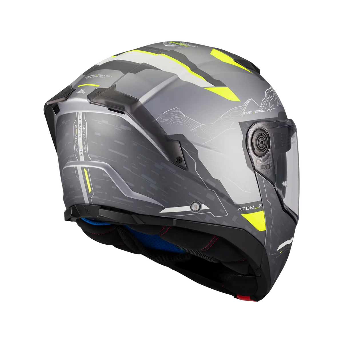 CASCO MODULARE MT HELMETS ATOM 2 SV HIGHLANDS C6