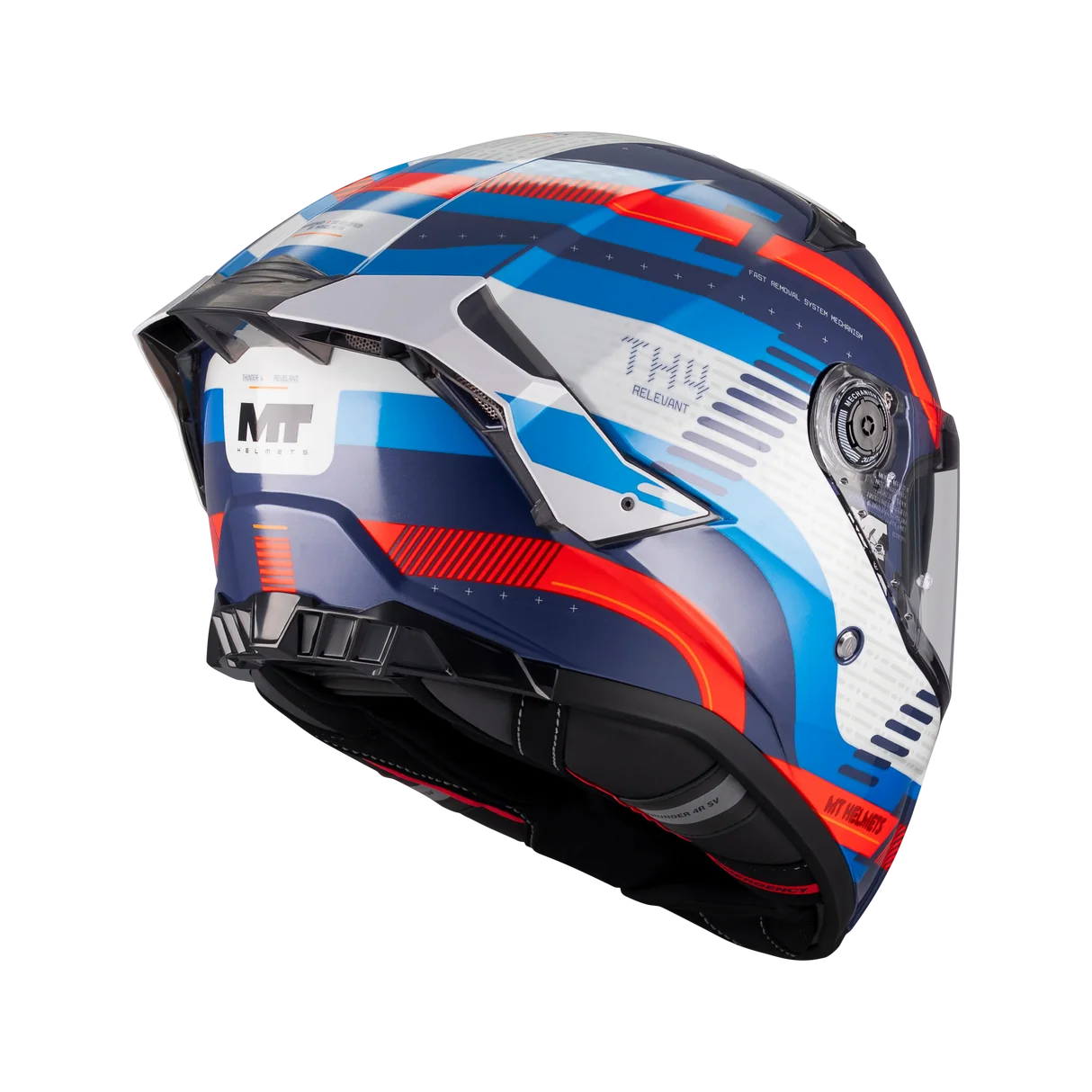 CASCO INTEGRALE MT HELMETS THUNDER 4 R SV RELEVANT