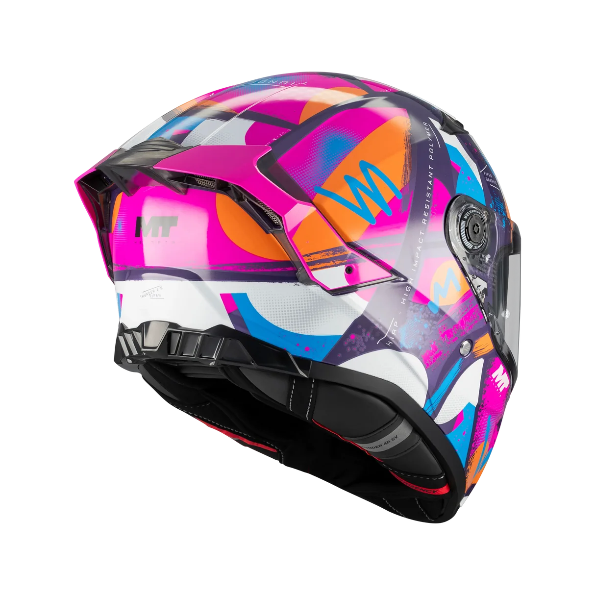 CASCO INTEGRALE MT HELMETS THUNDER 4 R SV PIPEN
