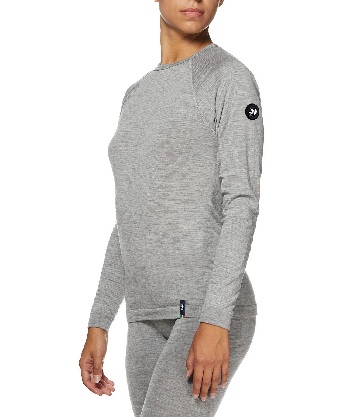 MAGLIA A MANICHE LUNGHE IN LANA MERINO SIX2 TS2 MERINO