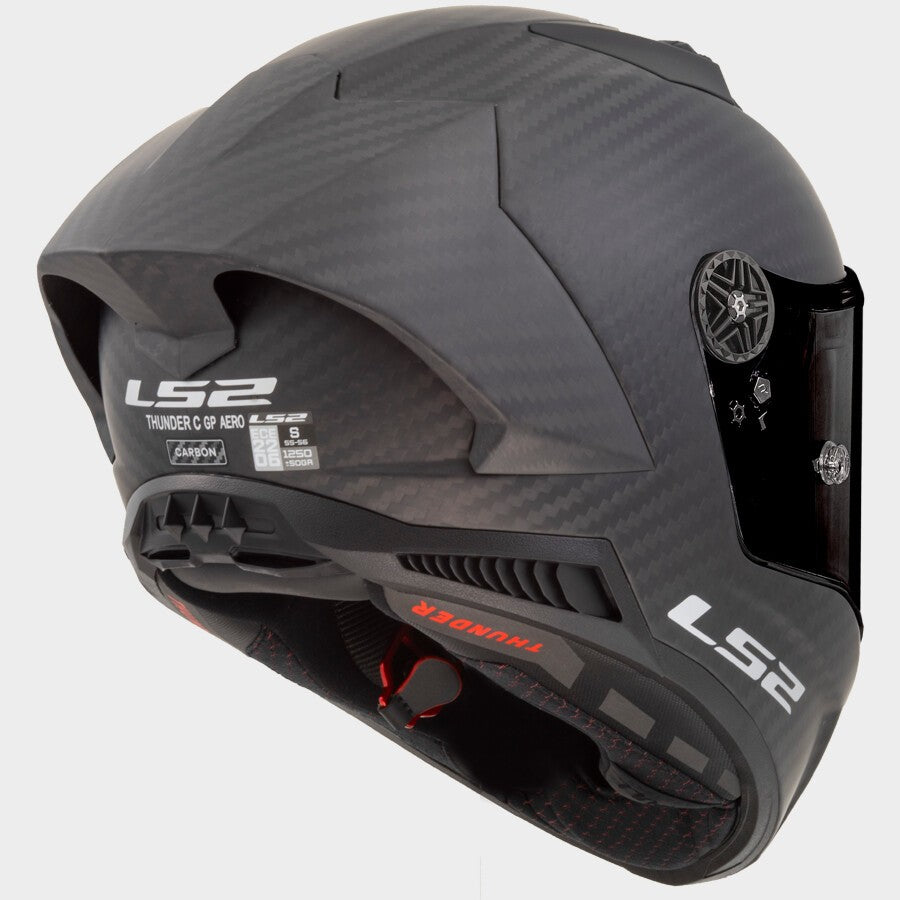 CASCO INTEGRALE LS2 THUNDER GP AERO SOLID