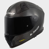 CASCO INTEGRALE LS2 VECTOR II CARBON SOLID