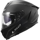 CASCO INTEGRALE LS2 CHALLENGER II SOLID - Nero Opaco