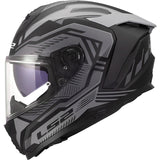 CASCO INTEGRALE LS2 CHALLENGER II DRAVIX - Grigio