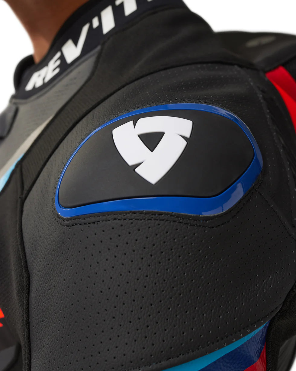 GIACCA IN PELLE REV'IT! QUANTUM 3 PRO
