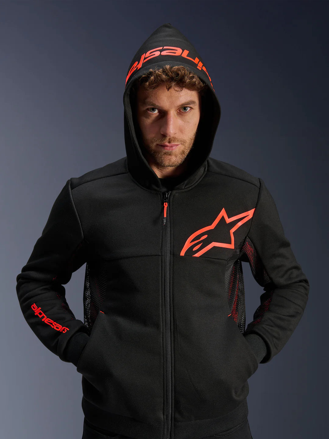 FELPA CON PROTEZIONI ALPINESTARS CHROME AIR SPORT