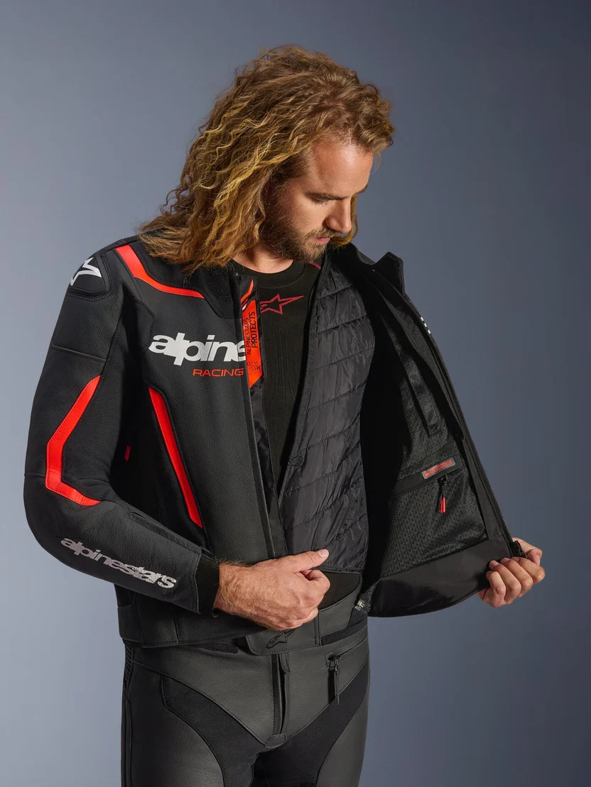 GIACCA IN PELLE ALPINESTARS GP FORCE V2
