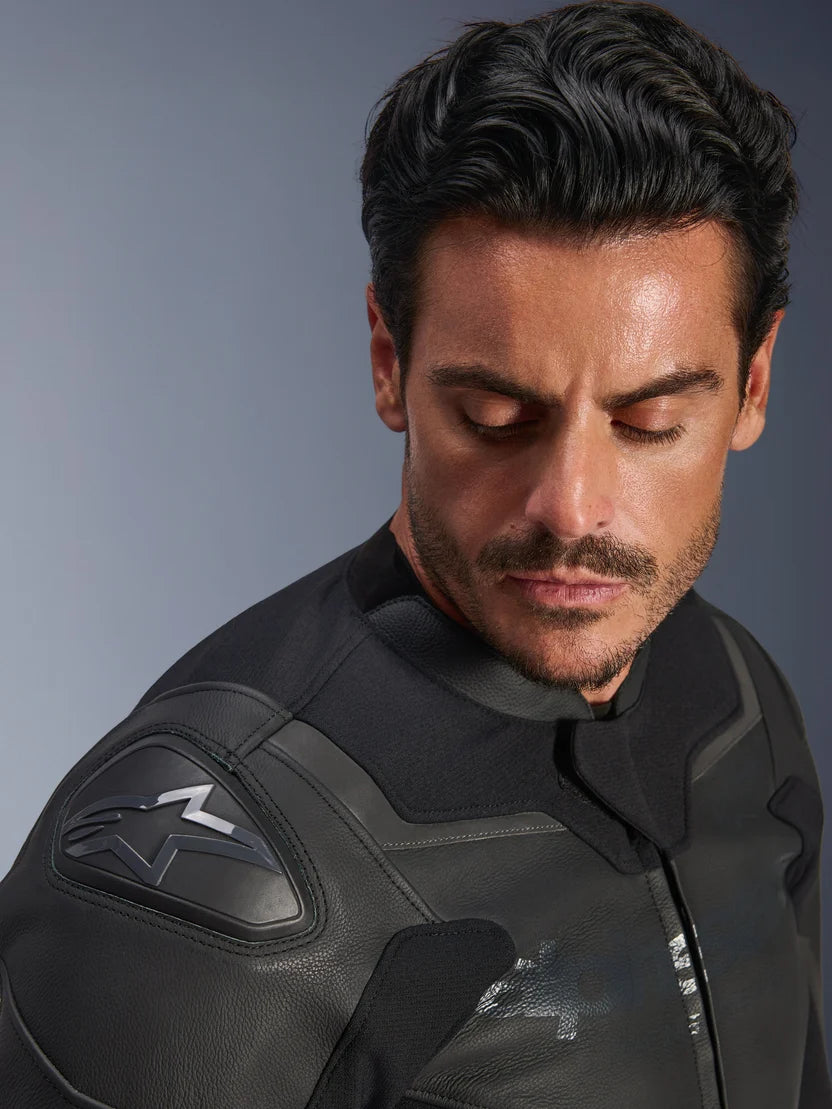 GIACCA IN PELLE ALPINESTARS GP FORCE V2