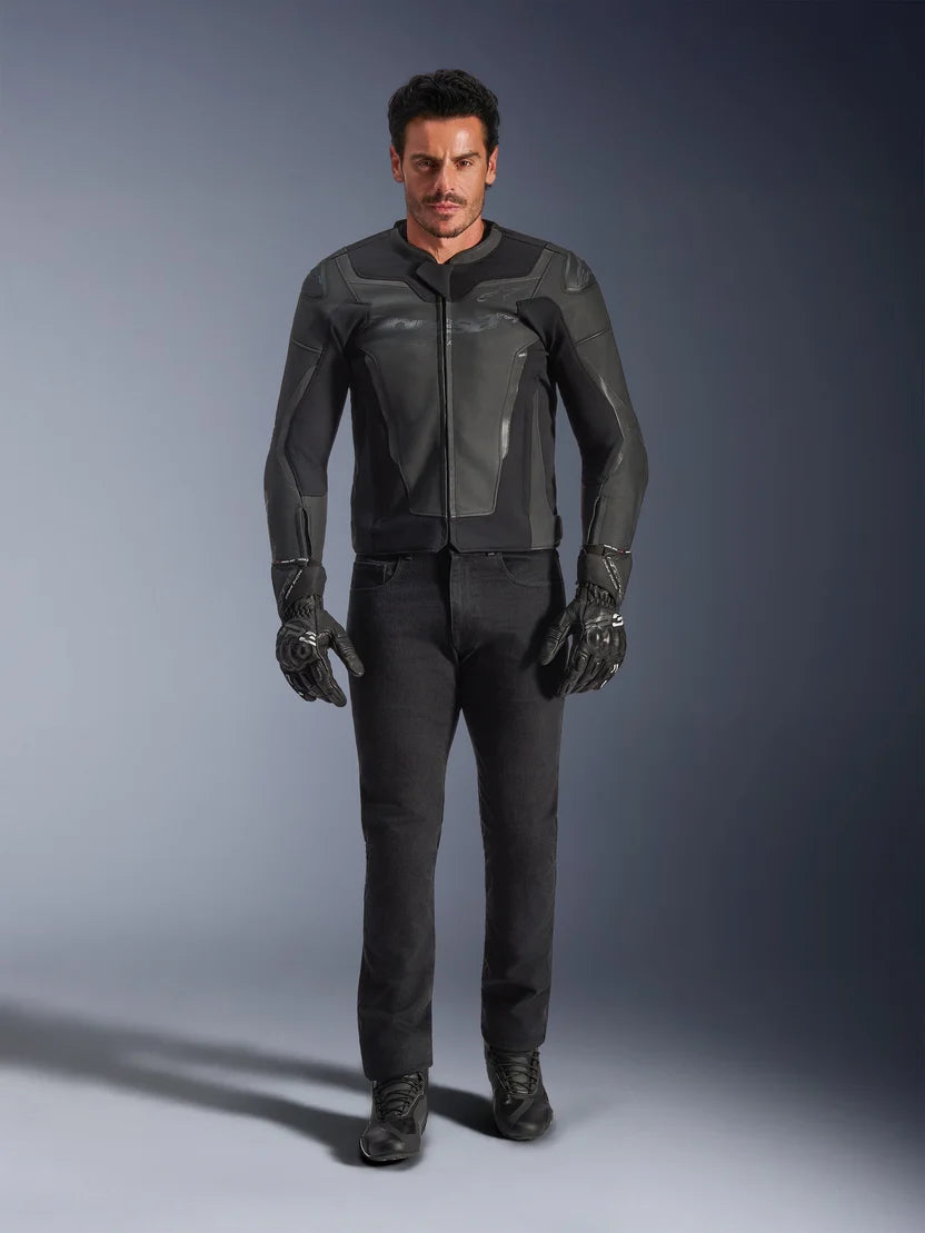 GIACCA IN PELLE ALPINESTARS GP FORCE V2