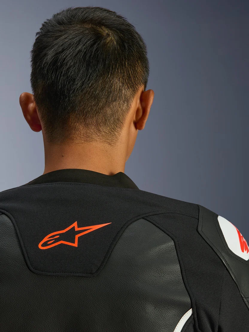 GIACCA IN PELLE ALPINESTARS GP FORCE V2