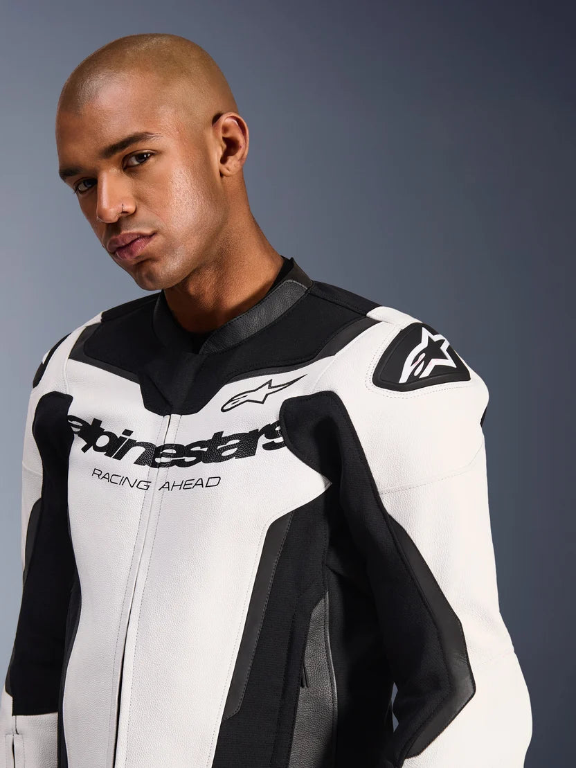GIACCA IN PELLE ALPINESTARS GP FORCE V2