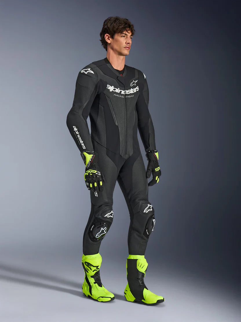 TUTA MOTO IN PELLE ALPINESTARS GP FORCE V2 1 PEZZO