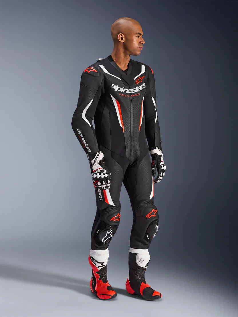 TUTA MOTO IN PELLE ALPINESTARS GP FORCE V2 1 PEZZO