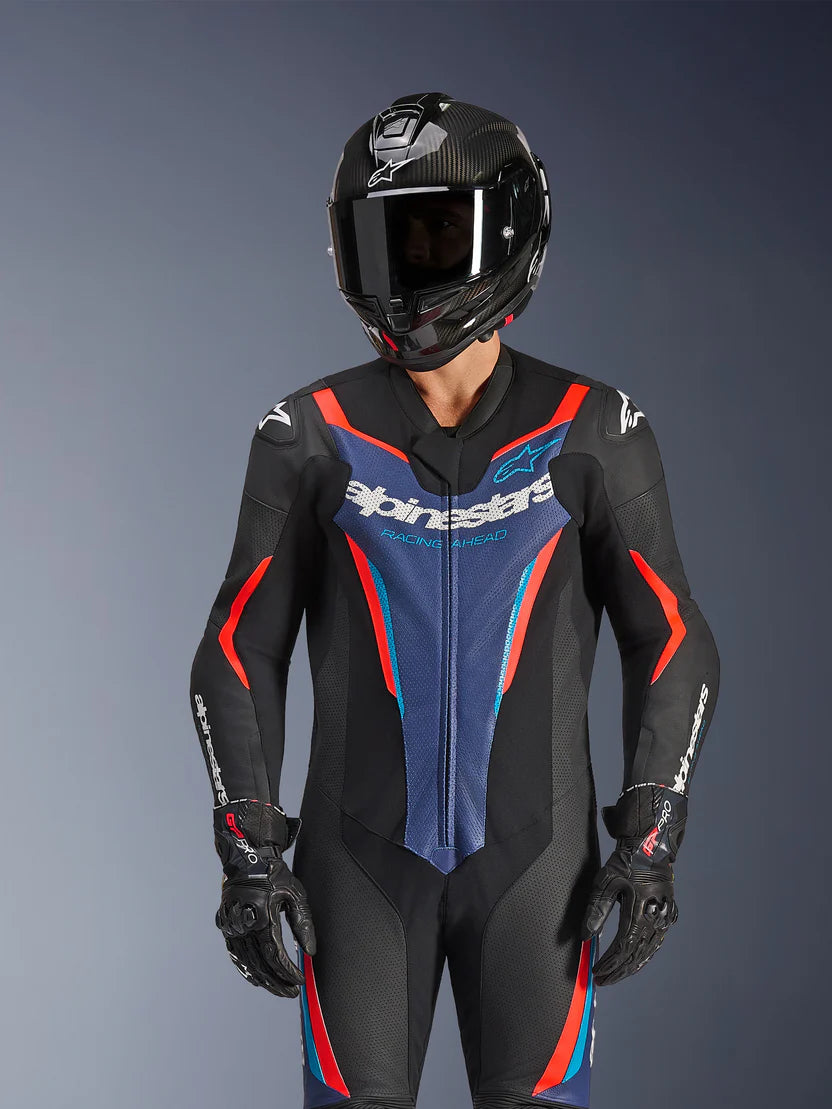 TUTA MOTO IN PELLE ALPINESTARS GP FORCE V2 1 PEZZO