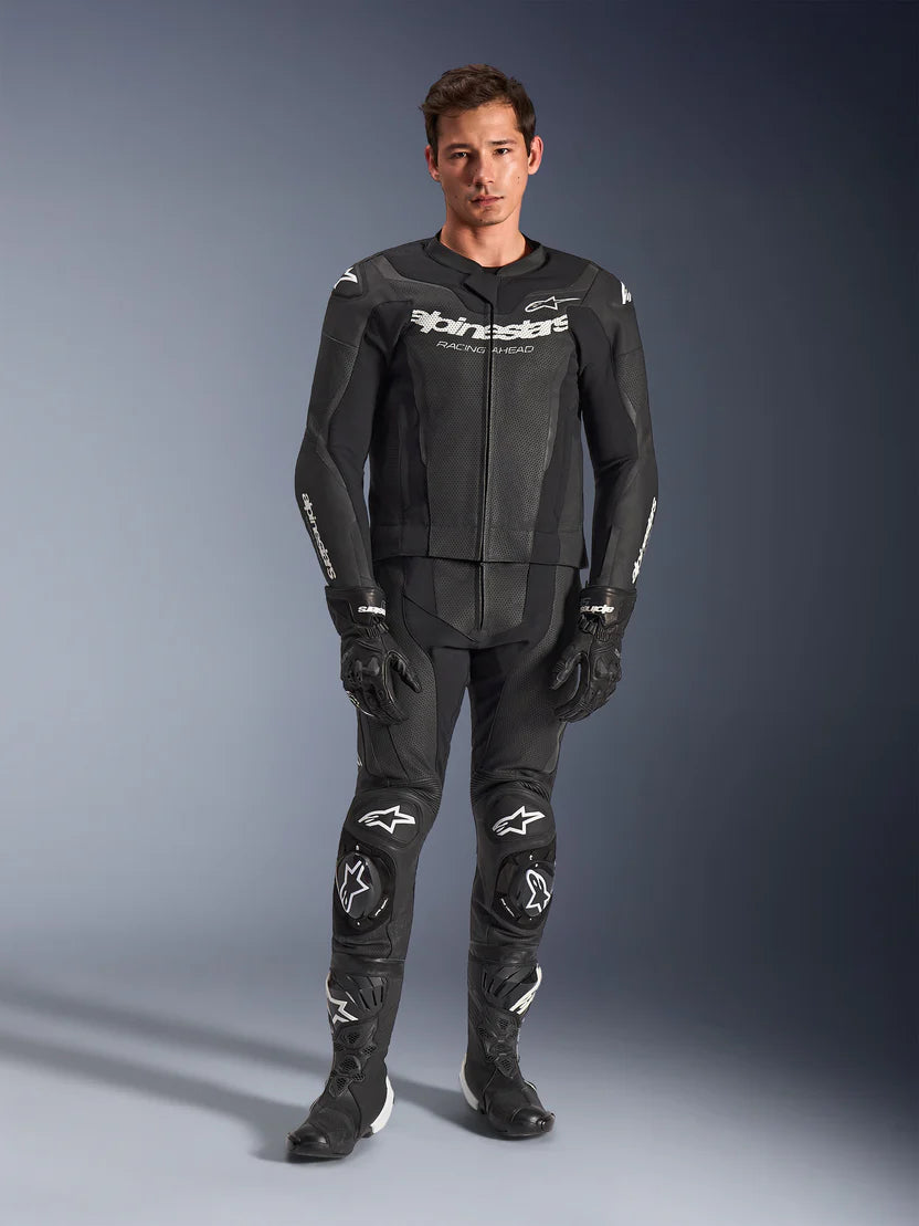 TUTA MOTO IN PELLE ALPINESTARS GP FORCE V2 2 PEZZI