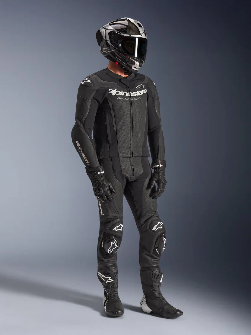 TUTA MOTO IN PELLE ALPINESTARS GP FORCE V2 2 PEZZI