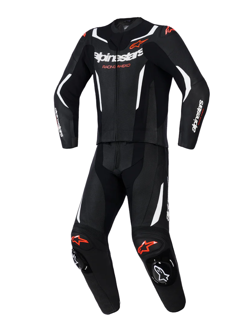 TUTA MOTO IN PELLE ALPINESTARS GP FORCE V2 2 PEZZI