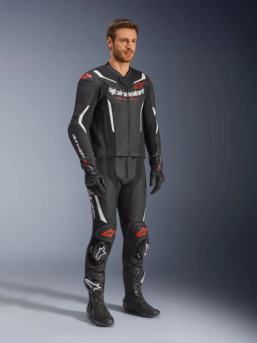 TUTA MOTO IN PELLE ALPINESTARS GP FORCE V2 2 PEZZI