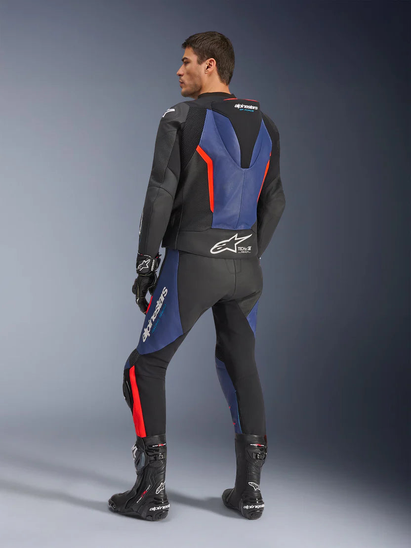 TUTA MOTO IN PELLE ALPINESTARS GP FORCE V2 2 PEZZI