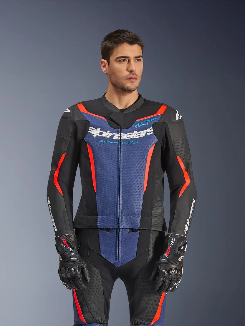 TUTA MOTO IN PELLE ALPINESTARS GP FORCE V2 2 PEZZI