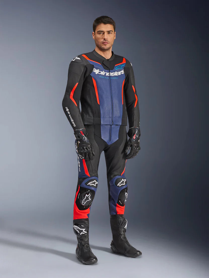 TUTA MOTO IN PELLE ALPINESTARS GP FORCE V2 2 PEZZI