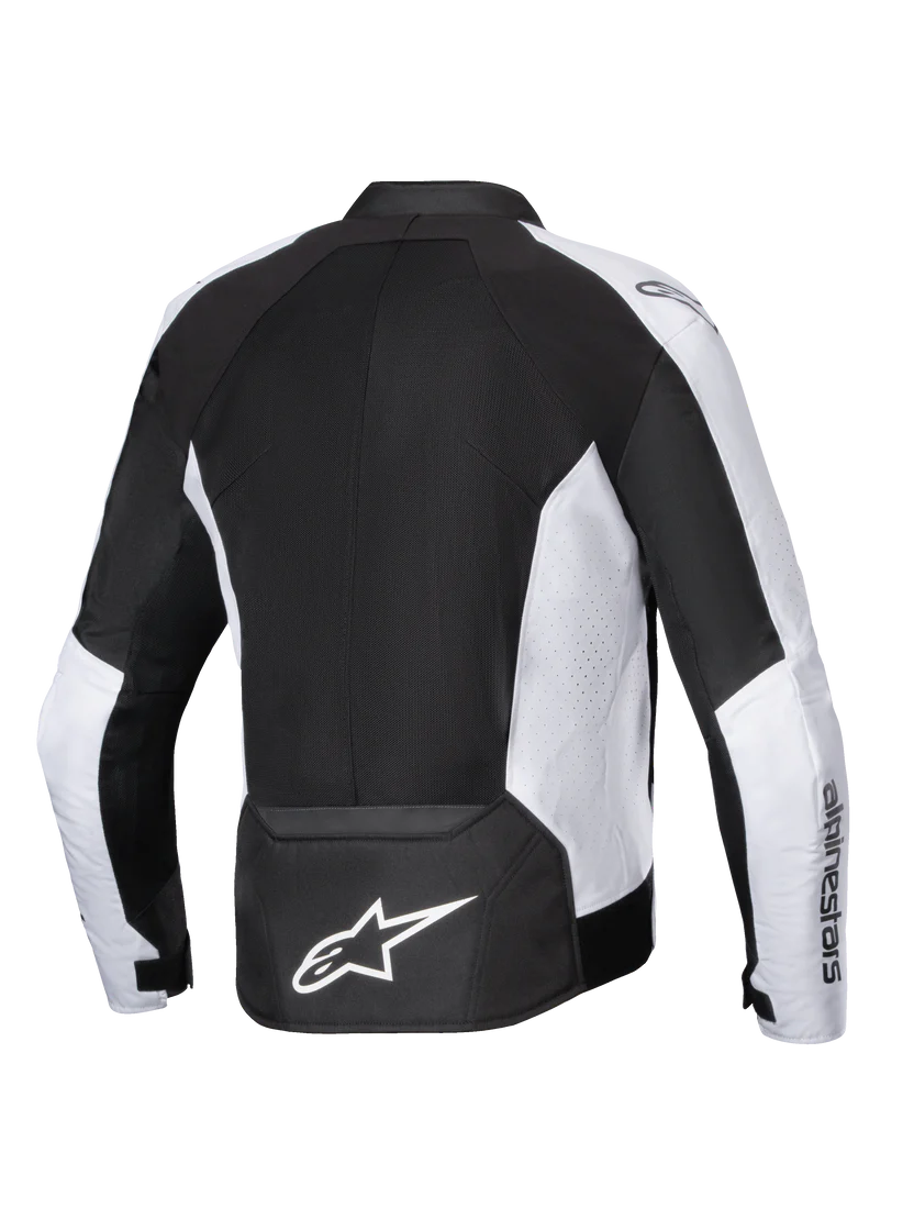 Alpinestars VIPER V2 AIR Summer Men's Motorcycle Jacket - Black/White 