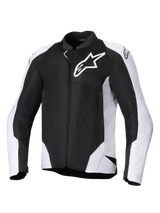 Alpinestars VIPER V2 AIR Summer Men's Motorcycle Jacket - Black/White 