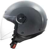 CASCO JET LS2 SPHERE LUX II SOLID - Grigio Nardo